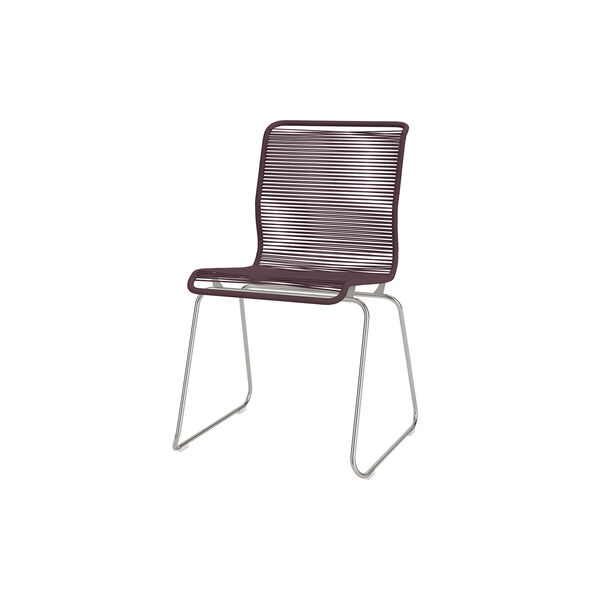 Panton One Dining matbordsstol, marcel/steel Panton One Dining matbordsstol, marcel/steel, Montana Furniture