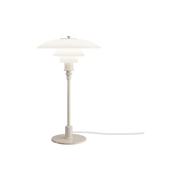 PH 3/2 Table Lamp, glossy beige, Louis Poulsen