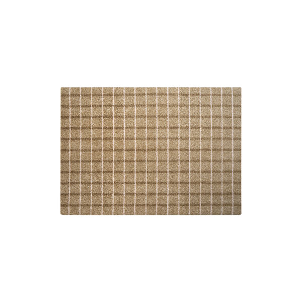 Grid Chocolate Strawberry Doormat, Heymat