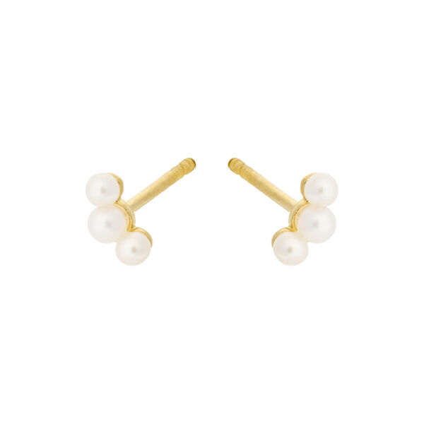 Ocean Pearl Earstick, guld, Pernille Corydon Jewellery
