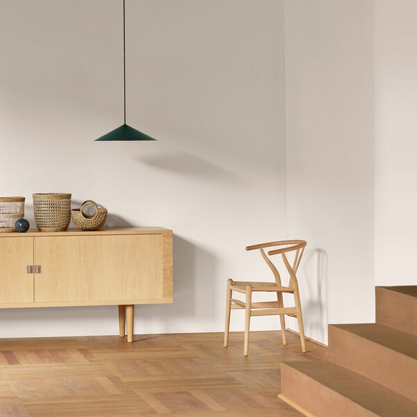 CH24 Y-stolen matbordsstol, s&aring;pbehandlad ek/natur, Carl Hansen & S&oslash;n