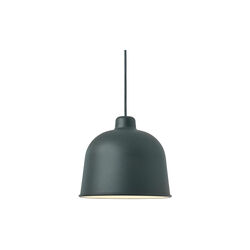 Grain Pendant Lamp, dark green, Muuto
