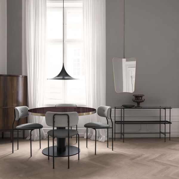 F.A. 33 Wall Mirror, polished brass, GUBI