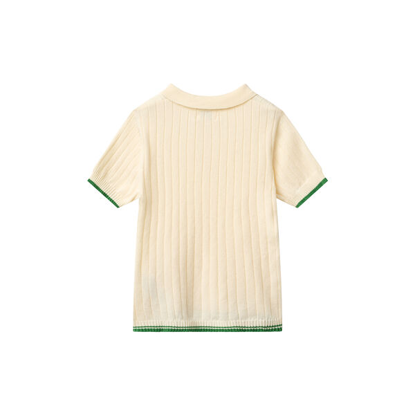 Rib Knitted Polo, Copenhagen Colors Organics