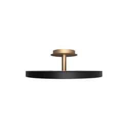 Asteria Up Plus Ceiling Lamp, black, UMAGE