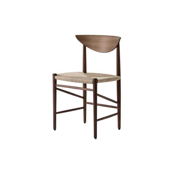 Drawn HM3 mattbordsstol, oljad valn&ouml;t/natur, &Tradition