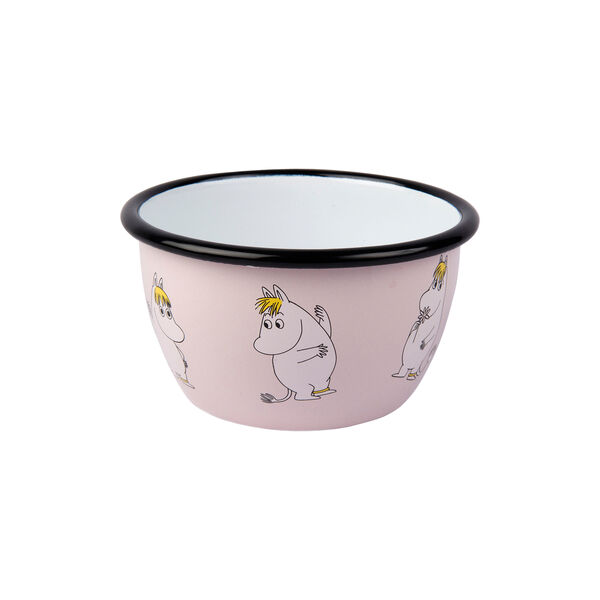 Snorkmaiden Enamel Bowl, pink, Muurla