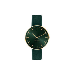 City Hall Evergreen armbandsur, green/gold/green City Hall Evergreen armbandsur, green/gold/green, Arne Jacobsen Watches