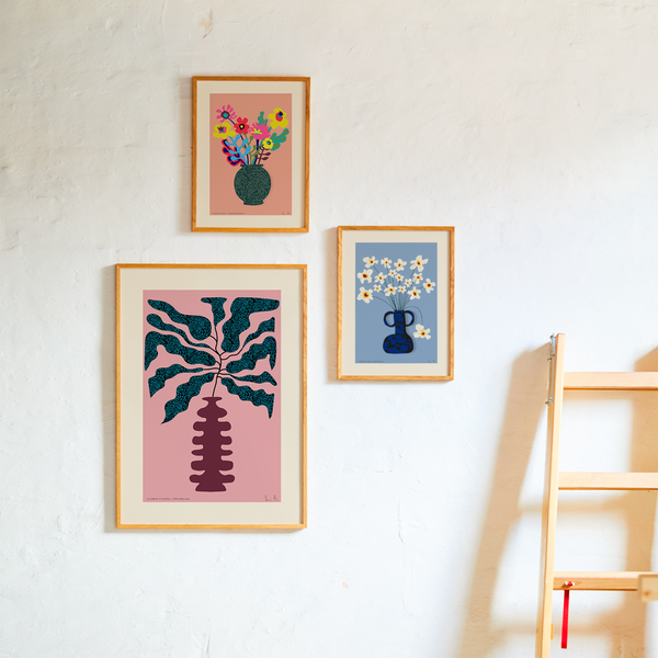 Flower Studies 04 (Stjärnöga) poster, Paper Collective