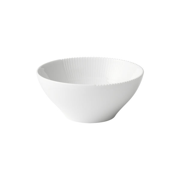 White Elements skål, 13 cm, Royal Copenhagen