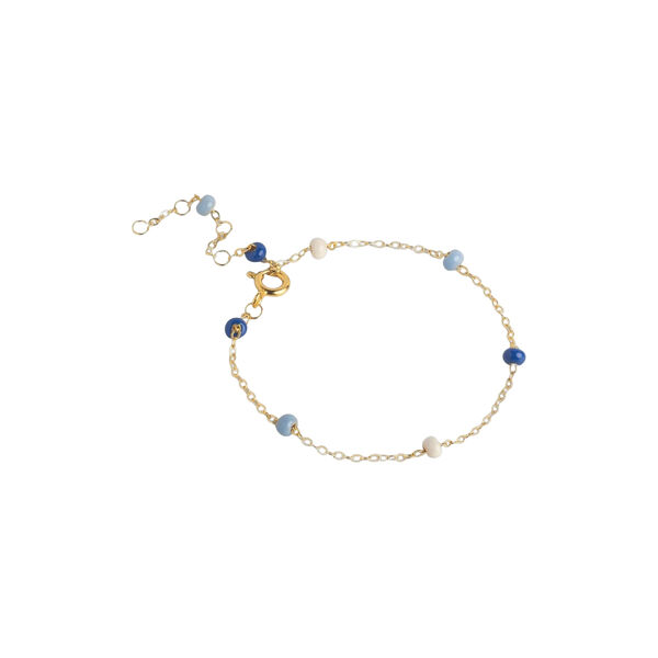 Lola Bold armband, gold/marine, ENAMEL Copenhagen
