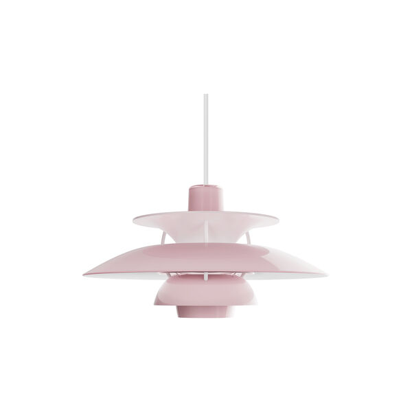PH 5 320 Opal Pendant, opal pale rose, Louis Poulsen