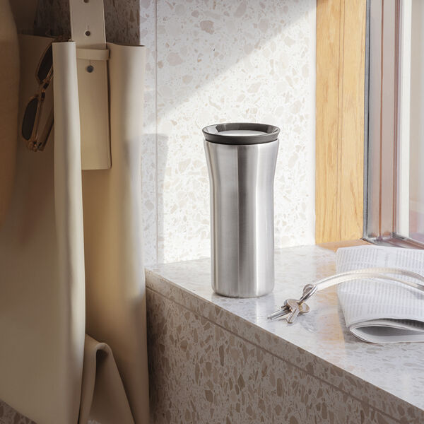 City To Go Cup, steel/black City To Go Cup, steel/black, Eva Solo
