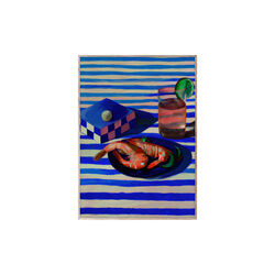 Shrimp & Stripes Poster, Paper Collective