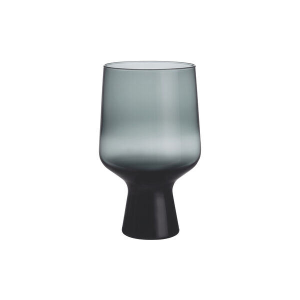 Solare Glas p&aring; fot 2 st., steel grey, Iittala