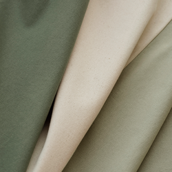 Camp Bed Canopy Circus, green/undyed, Oliver Furniture