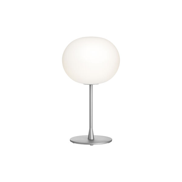 Glo-Ball T1 Table Lamp, silver/opal, Flos