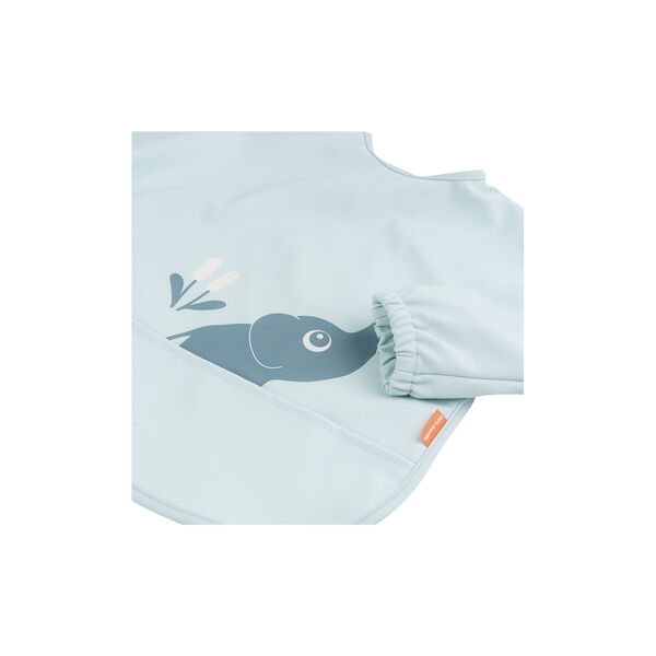 Elphee haklapp med ärmar, blue, Done by Deer