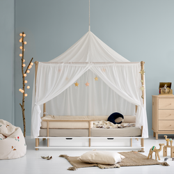 Camp Bed Canopy Sahara, white, Oliver Furniture