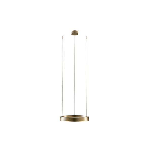 EDGE ROUND pendel, brass, LIGHT-POINT