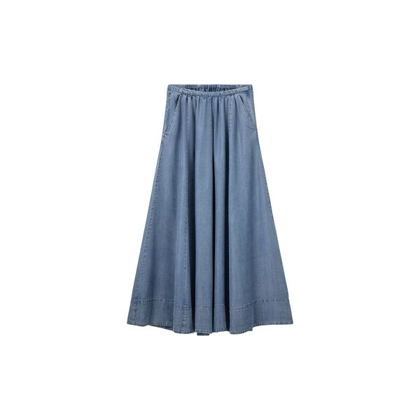 KattiaSW Skirt, denim blue, Sofie Schnoor