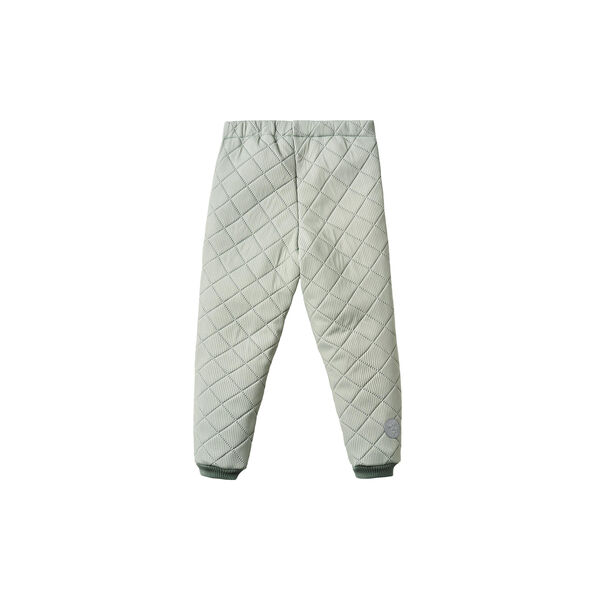 Thermo Pants Alex, green stripe, Wheat