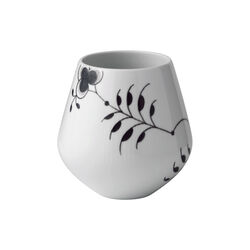 Black Fluted Mega vas, 15 cm, Royal Copenhagen