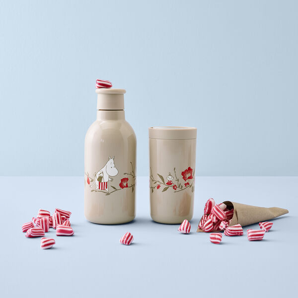 DRINK-IT termosflaska 0,5 L, moominmamma&rsquo;s tea party, RIG-TIG