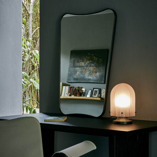 F.A. 33 Wall Mirror, black brass, GUBI