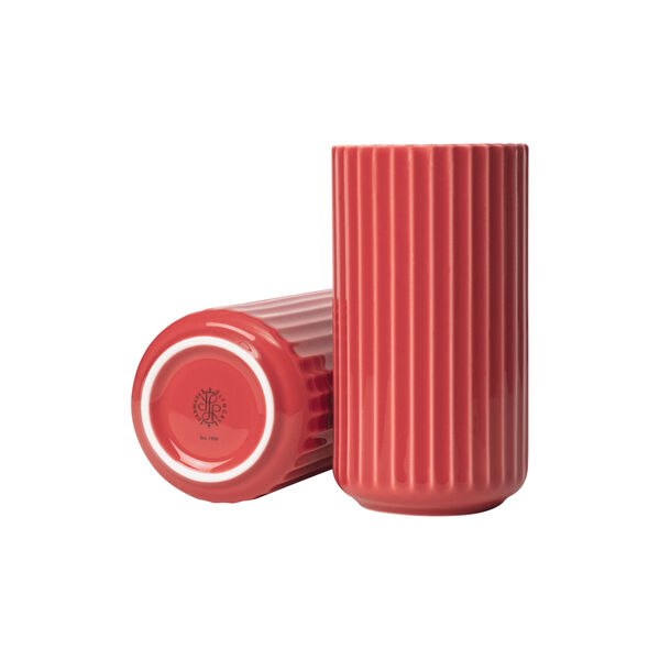 Lyngby vas, röd, Lyngby Porcelæn