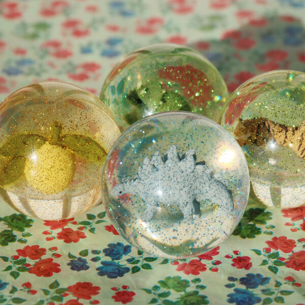 Bouncing Ball Set, lemon/tiger, Konges Sl&oslash;jd