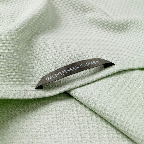 1959 k&ouml;kshandduk, light green, Georg Jensen Damask