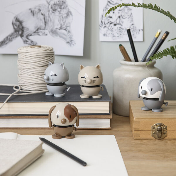 Cat, ljusgr&aring;, Hoptimist