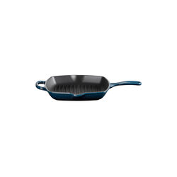 Signature kvadratisk grillpanna 26 cm, nuit, Le Creuset