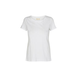 Arden Organic O-SS Tee, white, MOS MOSH