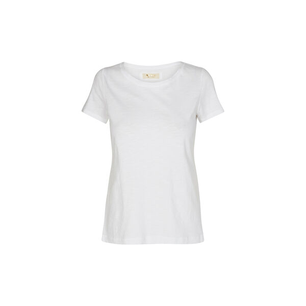 Arden Organic O-SS Tee, white, MOS MOSH