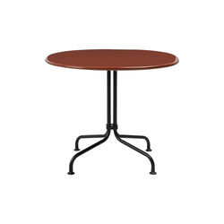 Carmel Bistro Outdoor Lounge Table, matt rock red, GUBI