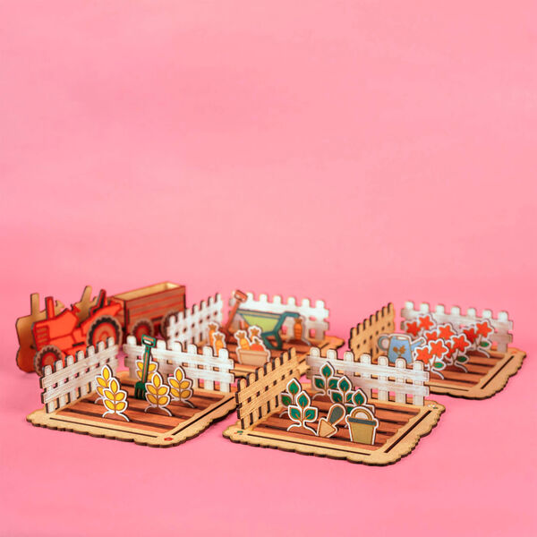 Bondg&aring;rden tr&auml;leksaker | Sk&ouml;rdetid, Crateit