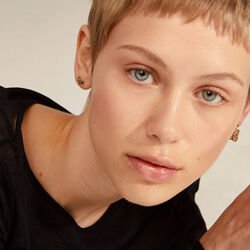 HORIZON Studs, guldpläterat, Pilgrim