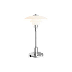 PH 2/1 Portable bordslampa, krom, Louis Poulsen
