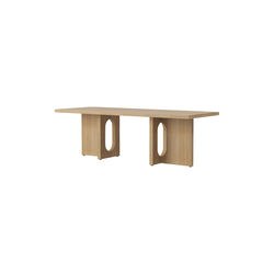 Androgyne Lounge Table | Natural Oak, Audo Copenhagen