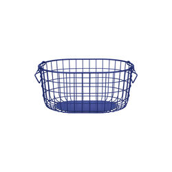 KAGO Storage basket Round M, mazarine blue, Blomus