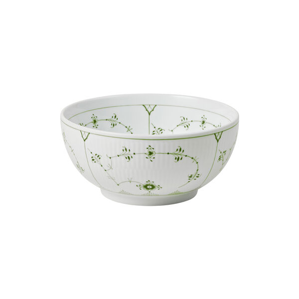 Green Fluted Plain Sk&aring;l 110 cl, Royal Copenhagen