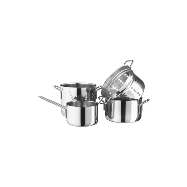 Stainless Steel Grytasett 4 delar, Eva Trio