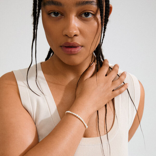 ELLIANA armband, guldpl&auml;terat, Pilgrim