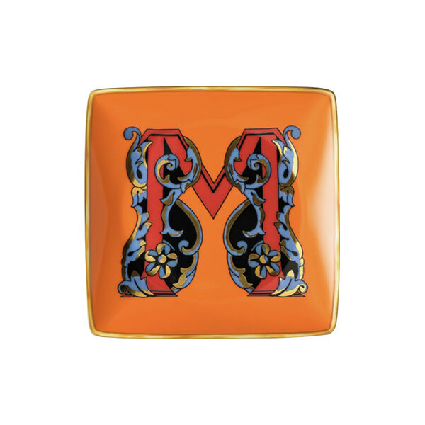 Versace Alphabet Dish M Versace Alphabet Dish M, Rosenthal x Versace