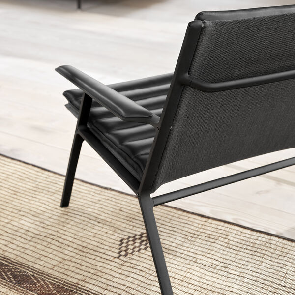 VIPP456 Lounge Chair, black/black VIPP456 Lounge Chair, black/black, Vipp