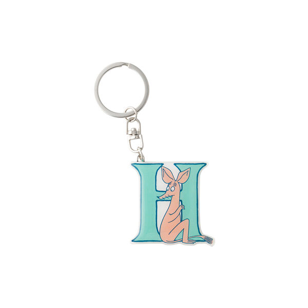 Alphabets keychain H, Moomin Arabia