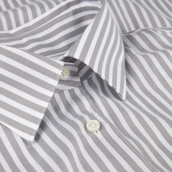 Siri Shirt, grey stripe, Stenströms
