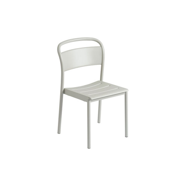 Linear Steel Side Chair, grey, Muuto